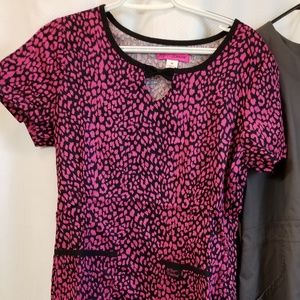 Betsey Johnson scrub top